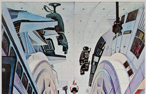 2001 A Space Odyssey 1968 Personality Poster, Bob McCall Film Movie - detail