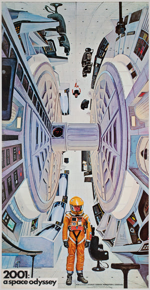 2001 A Space Odyssey 1968 Personality Poster, Bob McCall Film Movie