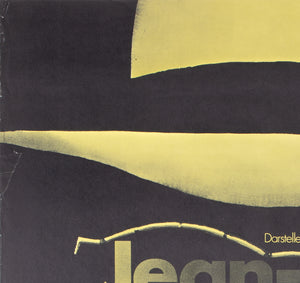 A Bout de Souffle R1960s German A1 Film Movie Poster, Hans Hillmann - detail