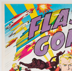 Flash Gordon 1972 King Features Syndicate Poster, Gray Morrow - detail