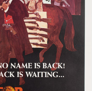 For a Few Dollars More 1966 US 1 Sheet Film Movie Poster - detail