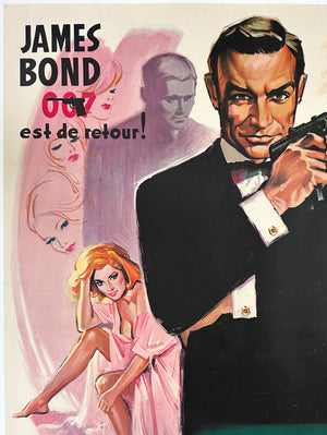 From Russia With Love 1964 French Grande Film Poster, Boris Grinsson