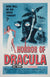 Horror of Dracula 1958 US 1 Sheet Blue Style Film Movie Poster, Joseph Smith Hammer Horror