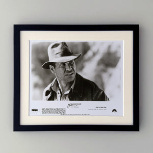 Indiana Jones and the Last Crusade (1989 Publicity Press Film Movie Still Photo - Framed