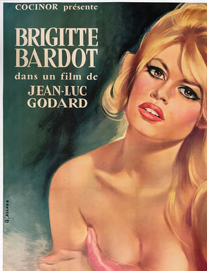 Le Mepris 1963 French Grande Film Poster, Georges Allard