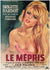 Le Mepris 1963 French Grande Film Poster, Georges Allard