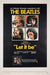 Let It Be The Beatles 1970 US 1 Sheet Film Movie Poster