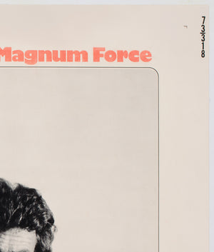 Magnum Force 1973 US 1/2 Sheet Film Movie Poster - detail