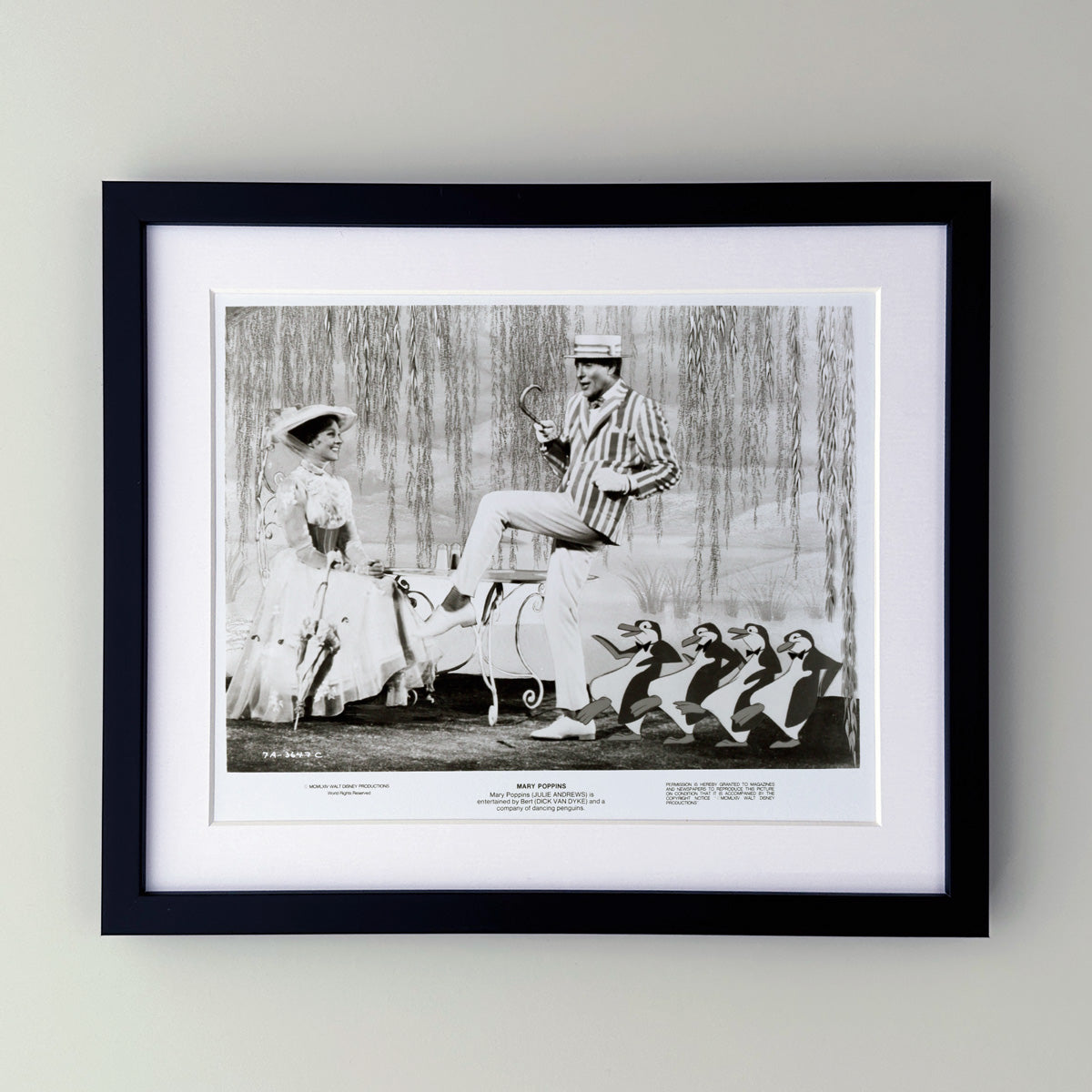 Mary Poppins (1964) Disney Publicity Film Movie Still - Framed