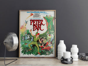 Peter Pan 1970s French Petite  Film Poster