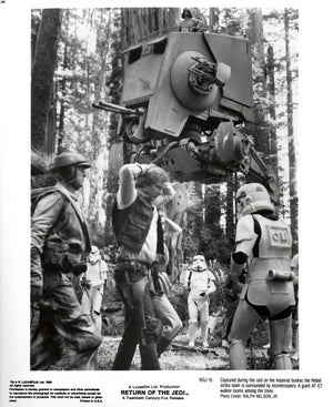 Return of the Jedi (1983) Star Wars Publicity Press Film Movie Still Photo - Framed