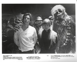 Return of the Jedi (1983) Star Wars Publicity Press Film Movie Still Photo - Framed