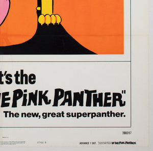 Revenge of the Pink Panther 1978 US 1 Sheet Advance Style B Film Movie Poster - detail