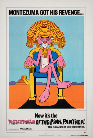 Revenge of the Pink Panther 1978 US 1 Sheet Advance Style B Film Movie Poster