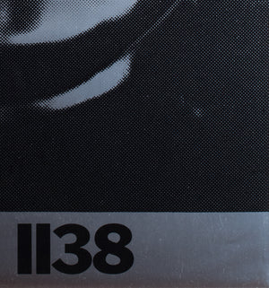 THX 1138 1971 US 1 Sheet Foil Film Poster