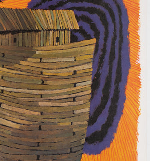 TWA Holy Land c1960s Travel Advertising Poster, David Klein - detail