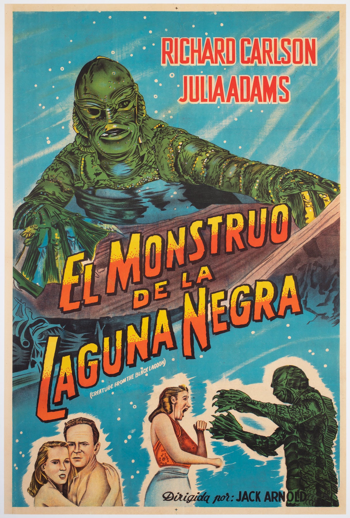 The Creature from the Black Lagoon 1950s Argentinian