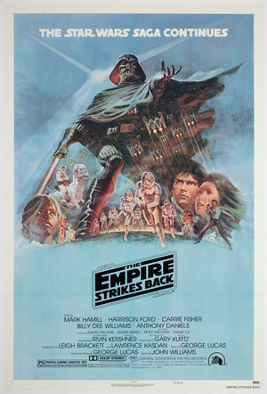 Original 1980 The Empire Strikes Back US 1 Sheet Style B Film Poster ...