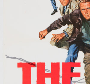 The Great Escape 1963 Promo film movie Brochure Poster, Frank McCarthy - detail