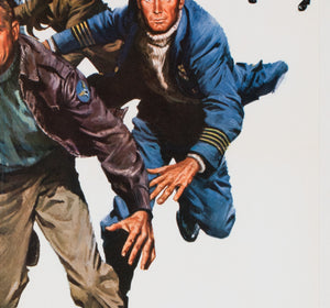 The Great Escape 1963 Promo film movie Brochure Poster, Frank McCarthy - detail