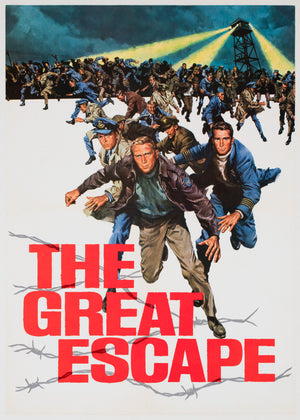 The Great Escape 1963 Promo film movie Brochure Poster, Frank McCarthy