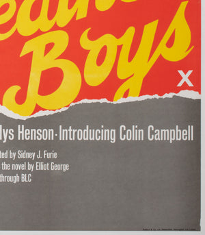 The Leather Boys 1964 UK Quad Film Movie Poster - details