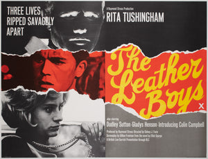 The Leather Boys 1964 UK Quad Film Movie Poster