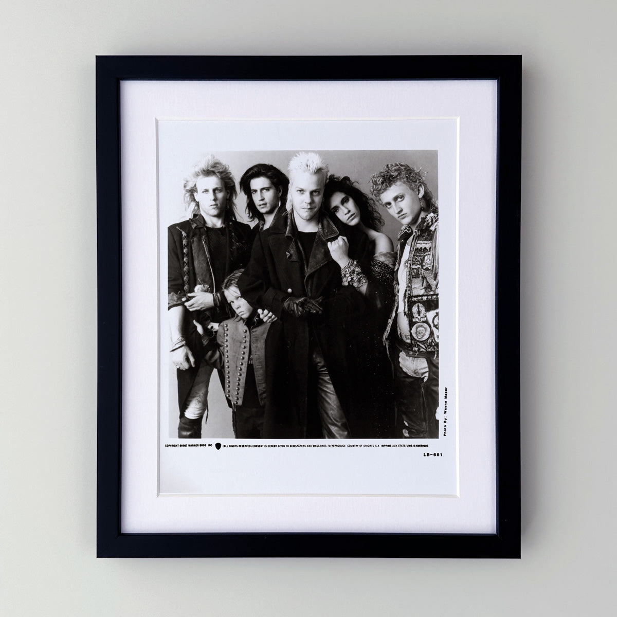 The Lost Boys (1987) Publicity Press Film Movie Still Photo - Framed