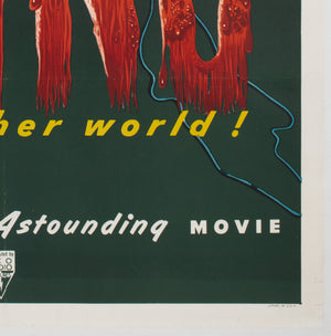 The Thing From Another World 1951 US 1 Sheet Film Movie Poster - detail