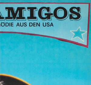 Three Amigos 1990 East German Film Movie Poster, Finger - detail