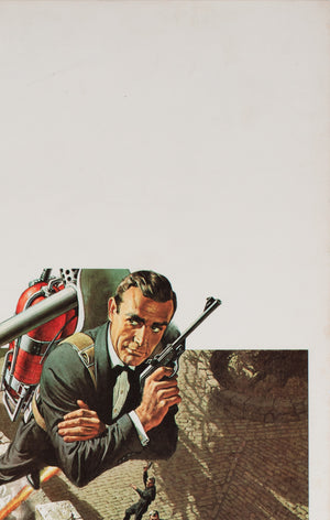 Thunderball 1965 US Window Card Film Movie Poster, Robert McGinnis and Frank McCarthy - detail