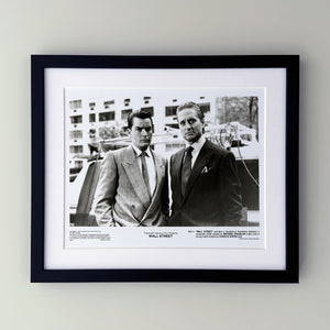 Wall Street (1987) Publicity Press Film Movie Still Photo - Framed