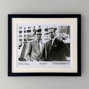 Wall Street (1987) Publicity Press Film Movie Still Photo - Framed