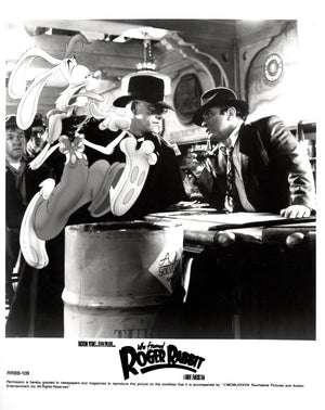 Who Framed Roger Rabbit (1988) Publicity Press Film Movie Still Photo - Framed