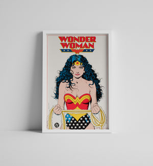 Wonder Woman 1992 DC Comics Promotional Poster, Brian Bolland