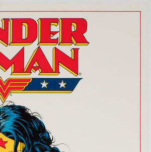 Wonder Woman 1992 DC Comics Promotional Poster, Brian Bolland - detail