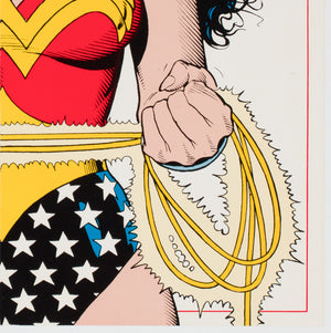 Wonder Woman 1992 DC Comics Promotional Poster, Brian Bolland