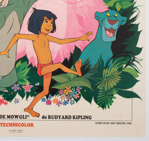 The Jungle Book 1967 French Moyenne Film Poster